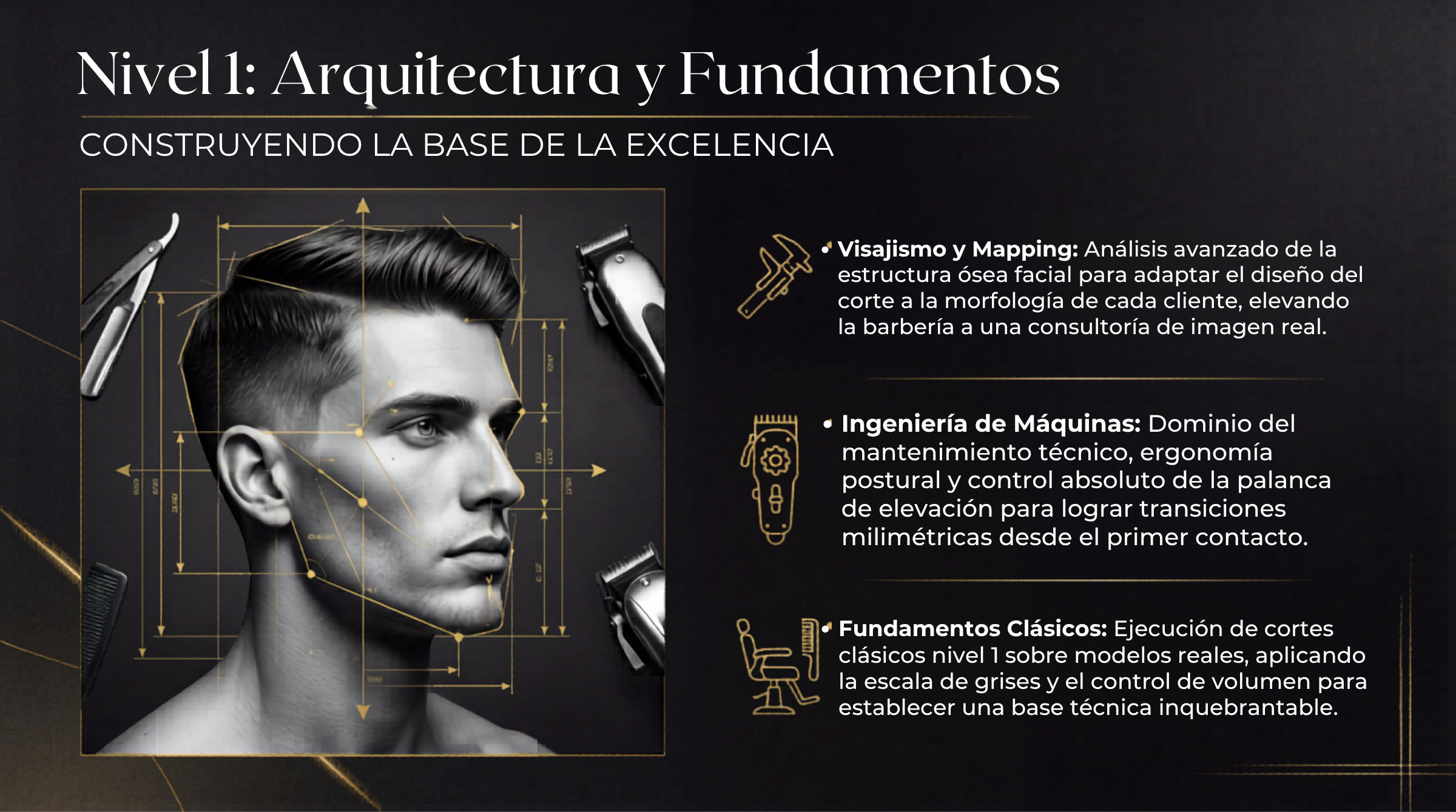 Nivel 1: Arquitectura y Fundamentos de Barbería